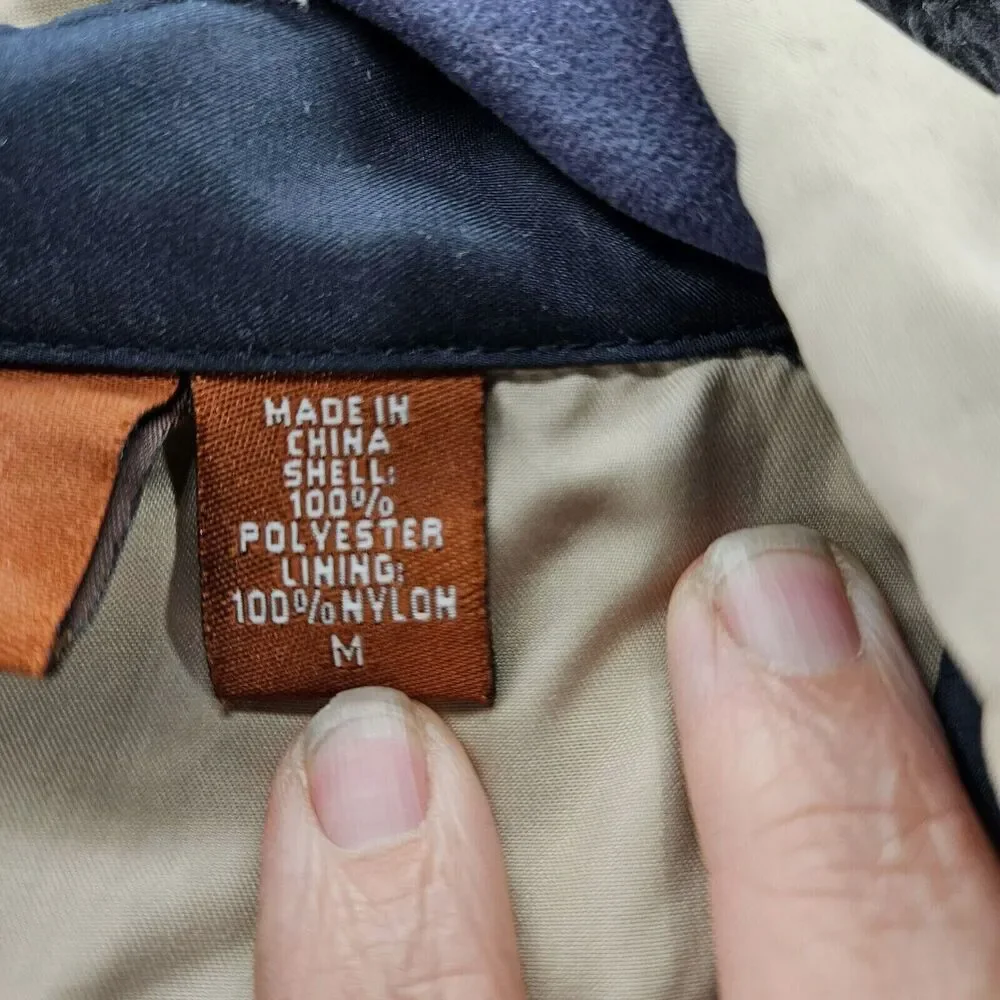 Harriton Womens Jacket Multi-Color Size Medium Polyester Blend Zip Close Pockets - Picture 7 of 13